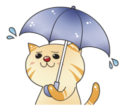 Pop loose! Cat & rabbit sticker #591228