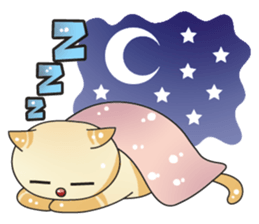 Pop loose! Cat & rabbit sticker #591233