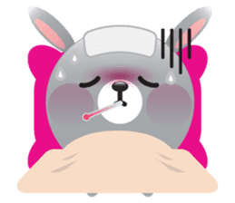 Playful Rabbit sticker #591609