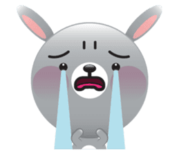 Playful Rabbit sticker #591614