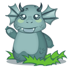 Baby Dragon sticker #591816