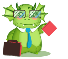 Baby Dragon sticker #591822