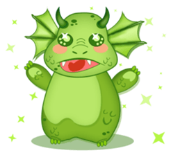 Baby Dragon sticker #591824