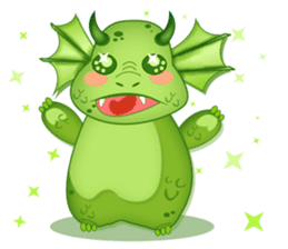 Baby Dragon sticker #591824