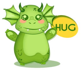 Baby Dragon sticker #591827