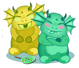 Baby Dragon sticker #591829