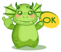 Baby Dragon sticker #591830