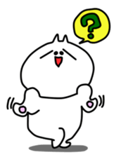 Unbalanced cat sticker #591838