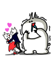 Unbalanced cat sticker #591847