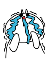 Unbalanced cat sticker #591852