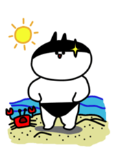 Unbalanced cat sticker #591871