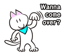 Cat to worry about  (English) sticker #591884