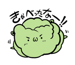 Go Go Vegetables sticker #591924