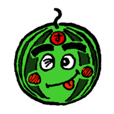 Tama-chan the Watermelon (English) sticker #592156