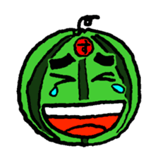 Tama-chan the Watermelon (English) sticker #592159