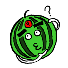 Tama-chan the Watermelon (English) sticker #592164