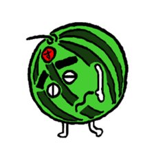 Tama-chan the Watermelon (English) sticker #592167