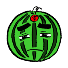 Tama-chan the Watermelon (English) sticker #592168