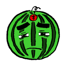 Tama-chan the Watermelon (English) sticker #592168