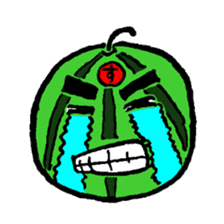 Tama-chan the Watermelon (English) sticker #592171
