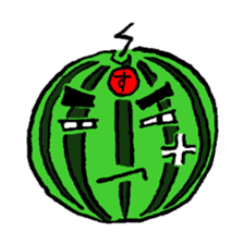 Tama-chan the Watermelon (English) sticker #592173