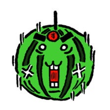 Tama-chan the Watermelon (English) sticker #592175