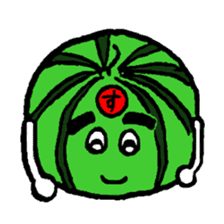 Tama-chan the Watermelon (English) sticker #592178