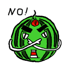 Tama-chan the Watermelon (English) sticker #592182