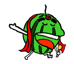 Tama-chan the Watermelon (English) sticker #592188