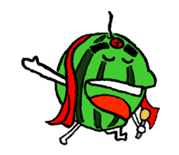 Tama-chan the Watermelon (English) sticker #592188