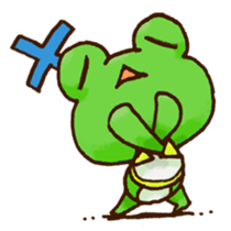 KAERU of the frog sticker #592242