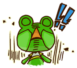 KAERU of the frog sticker #592267
