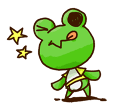 KAERU of the frog sticker #592271