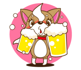 you go Chihuahua!!!! sticker #592933