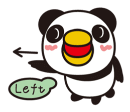 Though it is a panda, it is a bird sticker #593035