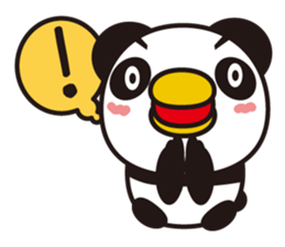 Though it is a panda, it is a bird sticker #593041