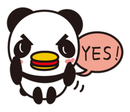 Though it is a panda, it is a bird sticker #593042