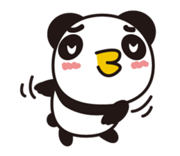 Though it is a panda, it is a bird sticker #593044