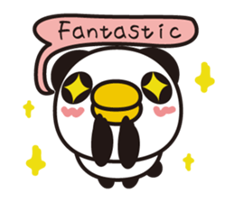 Though it is a panda, it is a bird sticker #593051