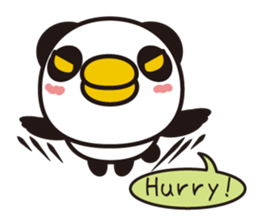 Though it is a panda, it is a bird sticker #593054