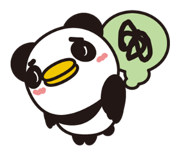 Though it is a panda, it is a bird sticker #593059