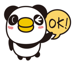 Though it is a panda, it is a bird sticker #593067