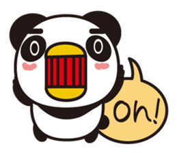 Though it is a panda, it is a bird sticker #593068