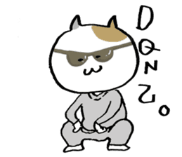 My pet addicted to net surfing. sticker #593111