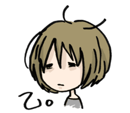 My pet addicted to net surfing. sticker #593113