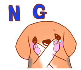 Momo Beagle sticker #593377