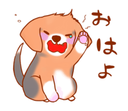 Momo Beagle sticker #593384