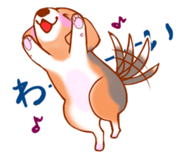 Momo Beagle sticker #593392
