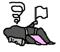 The overprotective gorilla sticker #593659