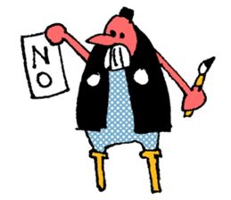 The tengu boy sticker #593762